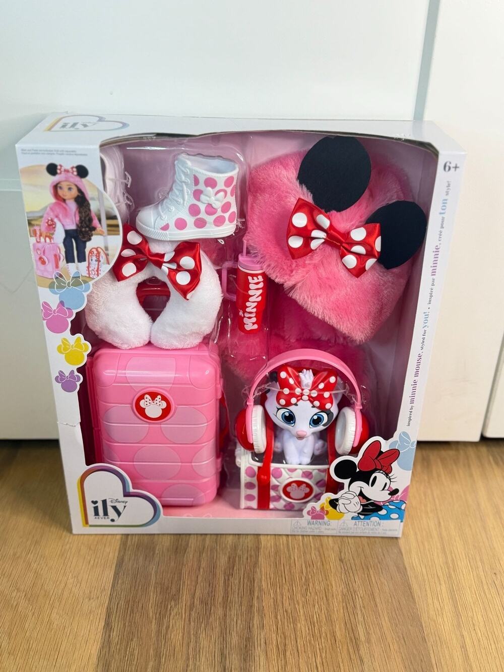 Disney ILY 4EVER Minnie Mouse-Inspired Travel Accessory Set For Dolls
